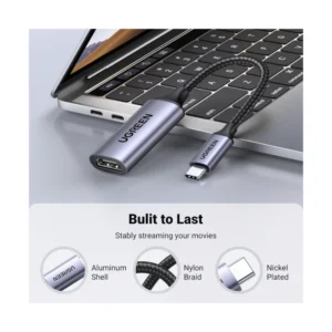 Adaptador Usb-C A Hdmi Ugreen Cm297 (70444) 4K@60Hz, Aluminio, Compatible Con Iphone 17/16 Pro Max - Imagen 8