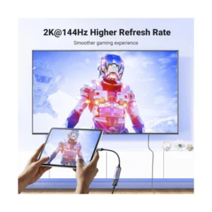 Adaptador Usb-C A Hdmi Ugreen Cm297 (70444) 4K@60Hz, Aluminio, Compatible Con Iphone 17/16 Pro Max - Imagen 9