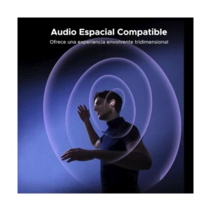 Auricular Bluetooth Ugreen Echobuds Magic Ws211 (55137) Blanco, Pantalla Inteligente Tactil, 12 Funciones Con Un Toque, 6H Para Audifonos, 30H Total - Imagen 9