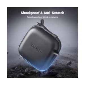 Funda Para Auriculares Ugreen (40816) Dimensiones 8.0 X 8.0 X 4.0 Cm, Resistencia Al Agua, Ultra Portatil - Imagen 4