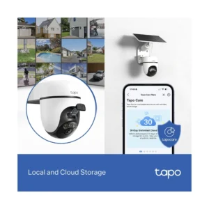 Kit Camara De Seguridad Exterior + Panel Solar Tp-Link (Tapo C610 Kit) Wifi, 2K 3Mp, Vision Nocturna Color, Bateria Interna 6700 Mah, Movimiento 360 - Imagen 9
