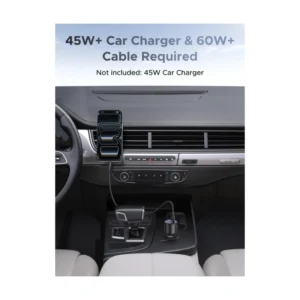Cargador Para Automovil Magnetico Ugreen Magflow W758 (55967) Carga Qi2 25 W, Para Telefono Movil, Para Rejilla De Ventilacion Del Coche - Imagen 10
