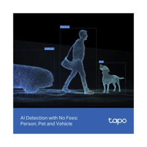 Camara De Seguridad Exterior Tp-Link (Tapo C545D) Wifi, Doble Lente, 2K 3Mp, Vision Nocturna Color, Deteccion De Movimiento Ia, Seguimiento Inteligent - Imagen 10