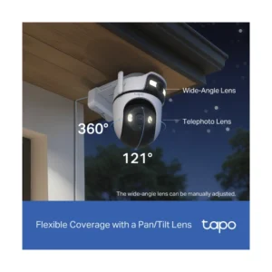 Camara De Seguridad Exterior Tp-Link (Tapo C545D) Wifi, Doble Lente, 2K 3Mp, Vision Nocturna Color, Deteccion De Movimiento Ia, Seguimiento Inteligent - Imagen 11