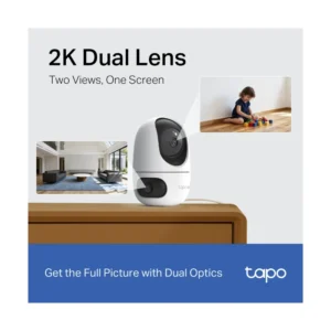 Camara De Seguridad Interior Tp-Link (Tapo C245D) Wifi, Doble Lente, 2K 3Mp, Seguimiento Inteligente, Deteccion Con Ia, Zoom De Alta Claridad - Imagen 3