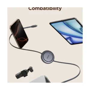 Cable De Carga & Datos Usb-C A Usb-C Retractil Ugreen L531 (65905) 100W De Carga Rapida, Anti-Enredos, 1 Metro - Imagen 3
