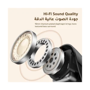 Auricular Bluetooth Ugreen Dots Ws220 (75628) Gris, Ipx5, Microfonos Duales, Hasta 35 Horas De Reproduccion - Imagen 3