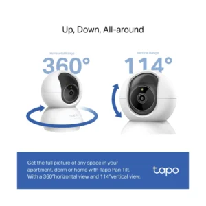 Camara De Seguridad Interior Tp-Link (Tapo C230) Wifi, 3K 5Mp, Deteccion Con Ia, Seguimiento Automatico, Vision Nocturna - Imagen 4