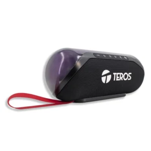 Parlante Portatil Teros (Te-6047N) 20W, Negro, Usb, Microsd, Bluetooth 5.3, Iluminacion Rgb - Imagen 4