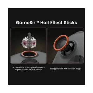 Mando Inalambrico Gamesir Nova Lite 2 (Gamesir-N2 Lite-W) Blanco, Gatillos Con Efecto Hall, Muestreo De 1000 Hz, Pc/Switch/Steam/Android - Imagen 4