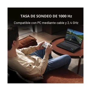 Mando Inalambrico Gamesir G7 Pro (Gamesir-G7 Pro-W) Blanco, Con Cable Para Xbox, Inalambrico Pc O Mobile, Gatillos Efecto Hall, Sondeo De 1000 Hz - Imagen 4