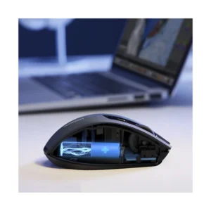 Mouse Inalambrico Ugreen Mu006 (15063) Gris, 6 Botones Silenciosos, Ergonomico, 4000 Dpi - Imagen 4