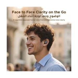 Auricular Bluetooth Ugreen Dots Ws220 (75628) Gris, Ipx5, Microfonos Duales, Hasta 35 Horas De Reproduccion - Imagen 4