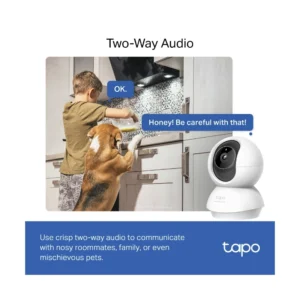 Camara De Seguridad Interior Tp-Link (Tapo C230) Wifi, 3K 5Mp, Deteccion Con Ia, Seguimiento Automatico, Vision Nocturna - Imagen 5