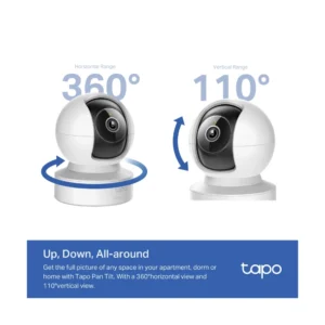 Camara De Seguridad Interior Tp-Link (Tapo C232) Wifi, 3K 5Mp, Deteccion Con Ia, Seguimiento Inteligente, Vision Nocturna - Imagen 5