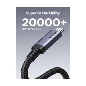Cable De Carga & Datos Usb-C A Usb-C Ugreen L706 (65383) 240W, Pd 3.1 Ultra Rapida, Hasta 80 Gbps, Salida De Video, Compatible Thunderbolt 4, 1 Metro - Imagen 6