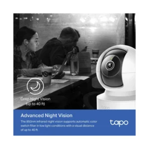 Camara De Seguridad Interior Tp-Link (Tapo C232) Wifi, 3K 5Mp, Deteccion Con Ia, Seguimiento Inteligente, Vision Nocturna - Imagen 6