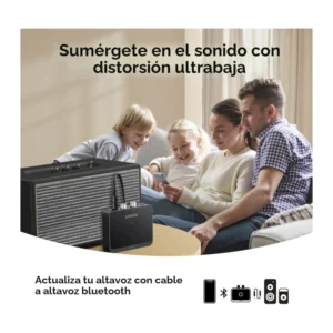 Receptor De Audio Bluetooth Ugreen Bt505 (55545) Hi-Res Audio Gold, X1 Jack 3.5Mm Aux, X2 Rca, Convertir Parlantes En Bluetooth, Hasta 2 Dispositivos - Imagen 6