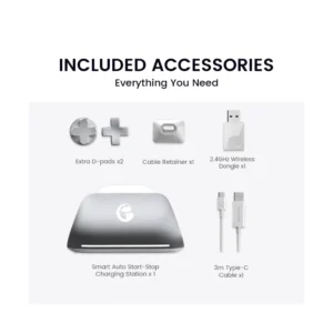 Mando Inalambrico Gamesir G7 Pro (Gamesir-G7 Pro-W) Blanco, Con Cable Para Xbox, Inalambrico Pc O Mobile, Gatillos Efecto Hall, Sondeo De 1000 Hz - Imagen 6