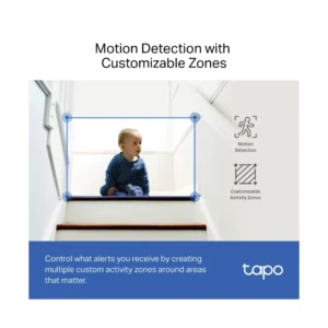 Camara De Seguridad Interior Tp-Link (Tapo C230) Wifi, 3K 5Mp, Deteccion Con Ia, Seguimiento Automatico, Vision Nocturna - Imagen 7