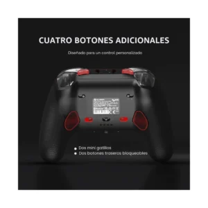 Mando Inalambrico Gamesir G7 Pro (Gamesir-G7 Pro-B) Negro, Con Cable Para Xbox, Inalambrico Pc O Mobile, Gatillos Efecto Hall, Sondeo De 1000 Hz - Imagen 7