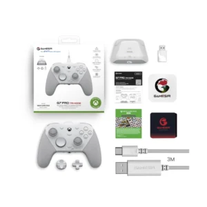 Mando Inalambrico Gamesir G7 Pro (Gamesir-G7 Pro-W) Blanco, Con Cable Para Xbox, Inalambrico Pc O Mobile, Gatillos Efecto Hall, Sondeo De 1000 Hz - Imagen 7