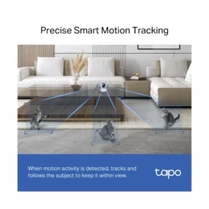 Camara De Seguridad Interior Tp-Link (Tapo C230) Wifi, 3K 5Mp, Deteccion Con Ia, Seguimiento Automatico, Vision Nocturna - Imagen 8