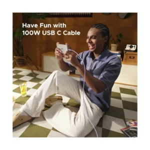 Cable De Carga & Datos Usb-C A Usb-C Ugreen L509 (65092) Purpura, 100W De Carga Rapida, Con Pantalla Led, Para Iphone 16, 1 Metro - Imagen 8