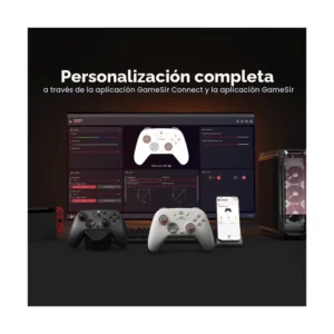 Mando Inalambrico Gamesir Nova Lite 2 (Gamesir-N2 Lite-G) Gris, Gatillos Con Efecto Hall, Muestreo De 1000 Hz, Pc/Switch/Steam/Android - Imagen 8