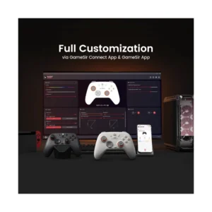 Mando Inalambrico Gamesir Nova Lite 2 (Gamesir-N2 Lite-W) Blanco, Gatillos Con Efecto Hall, Muestreo De 1000 Hz, Pc/Switch/Steam/Android - Imagen 8