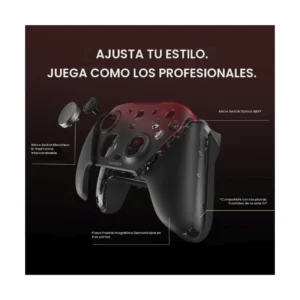 Mando Inalambrico Gamesir G7 Pro (Gamesir-G7 Pro-B) Negro, Con Cable Para Xbox, Inalambrico Pc O Mobile, Gatillos Efecto Hall, Sondeo De 1000 Hz - Imagen 8