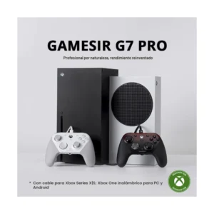 Mando Inalambrico Gamesir G7 Pro (Gamesir-G7 Pro-W) Blanco, Con Cable Para Xbox, Inalambrico Pc O Mobile, Gatillos Efecto Hall, Sondeo De 1000 Hz - Imagen 8