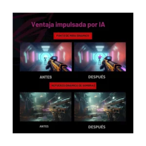 Monitor Gaming Asus Rog Strix 27" (Xg27Acms) Fast Ips, Qhd 2K, 2560 X 1440, Hdmi/Dp, 0.3Ms, 300Hz, Extreme Low Motion Blur Sync, Compatible Con G-Sync - Imagen 8