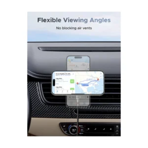 Cargador Para Automovil Magnetico Ugreen Magflow W758 (55967) Carga Qi2 25 W, Para Telefono Movil, Para Rejilla De Ventilacion Del Coche - Imagen 8