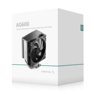 Disipador De Procesador Deep Cool Ag600 (R-Ag600-Bknpmg2-G) 1700/1851-Am4/Am5+, Negro - Imagen 9