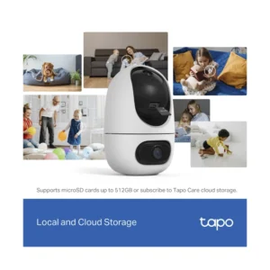 Camara De Seguridad Interior Tp-Link (Tapo C245D) Wifi, Doble Lente, 2K 3Mp, Seguimiento Inteligente, Deteccion Con Ia, Zoom De Alta Claridad - Imagen 9