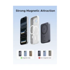 Power Bank Ugreen Pb761 (45763) Gris, Magnetico, Qi2 Certificado, Carga Rapida De 15W, Magsafe, 10000Mah - Imagen 9