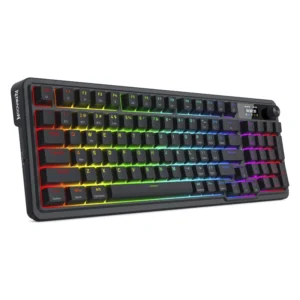 Teclado Inalambrico Redragon Eisa Lcd Pro (K719Rgb-Pro-Sp) Negro, Switch Mint Mambo, Pantalla Tft, Conectividad Triple Modo, Led-Rgb - Imagen 3