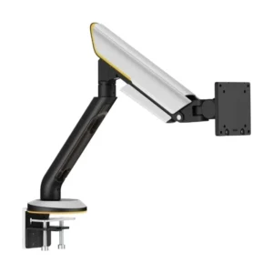 Brazo Soporte Para Monitor Koreano (Gmk96-12L) Gaming, Rack Base, Para 24" A 57", De 2Kg Hasta 27Kg, Gas Reforzado, Ajustes Ergonomicos, Led-Rgb - Imagen 3