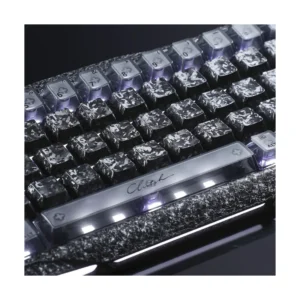 Teclado Gravastar Mercury V60 Pro 60% (Gs V60 Pro_cf_blk) Cyber Frost, Magneticos, Sondeo De 8 Khz, Latencia De 0,125Ms, Marco Aluminio - Imagen 4