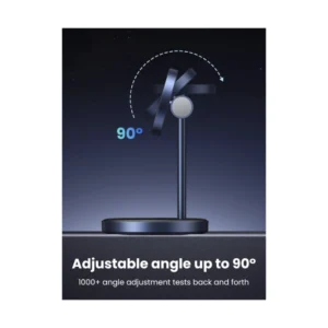 Soporte De Carga Inalambrico Magnetico 2 En 1 Ugreen Cd317 (90668) Compatible Con Magsafe Con Cable Usb-C, Para Iphone 17/16/15/14 Y Airpods - Imagen 5