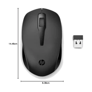 Mouse Inalambrico Hp 150 (2S9L1Aa#Abm) Negro, 1600 Dpi - Imagen 5