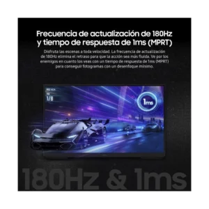 Monitor Gaming Samsung Odyssey G3 27" (S27Dg300El) Fhd, Va, Hdmi/Dp, 1Ms, 180Hz, Hdr, Giratorio Y Pivoteable - Imagen 7