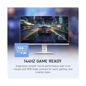 Monitor Msi 24" (Pro Mp243W E14) Blanco, Ips, Fhd, Montaje Vesa, Hdmi/Dp, 1Ms, 144Hz - Imagen 6