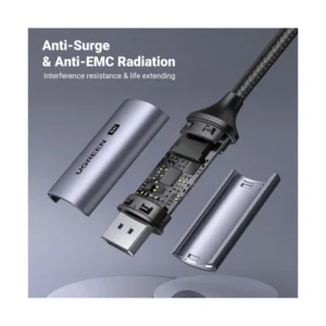 Cable Usb-C A Dp Ugreen Cm556 (25839) Negro, 8K@60Hz, Unidireccional Thunderbolt 4/3, Compatible Con Iphone 17/Mac, 3 Metros - Imagen 8