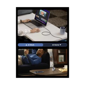 Cable De Carga & Datos Usb-C A Usb-C Ugreen L513 (45068) Negro, 240W De Carga Rapida, Compatible Con Macbook Pro/Air, Iphone 16/16 Pro/16, 2 Metros - Imagen 8