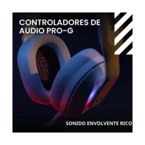 Auricular Inalambrico Astro A20 X Lightspeed (939-002252) Gaming, Blanco, Con Audio Playsync De 2 Sistemas, Bluetooth, Microfono 48 Khz, Rgb Lightsync - Imagen 8